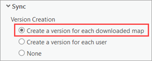 Choose the option to create a replica version for each downloaded map. Choose the option to create a replica version for each downloaded map.